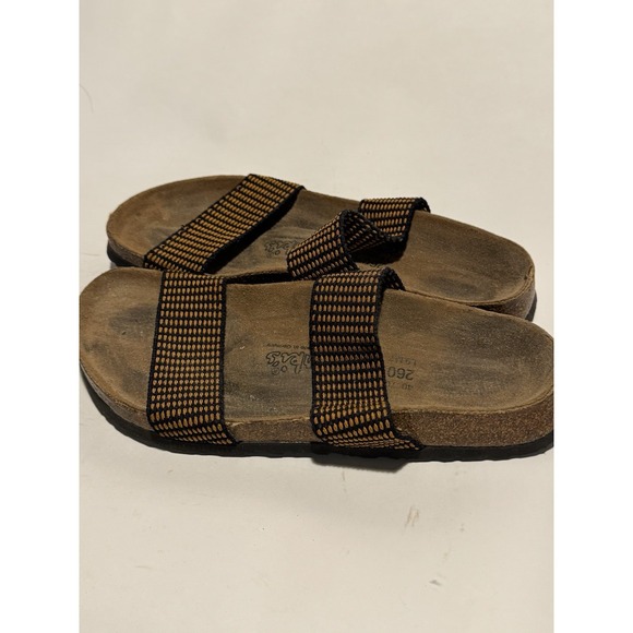 Birkenstock Shoes - Birki's Curacao Birkenstock Sandals Midnight Chestnut Elastic Strap EU 40 US 9 N